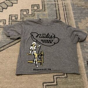 Nudies honky think cropped tee
